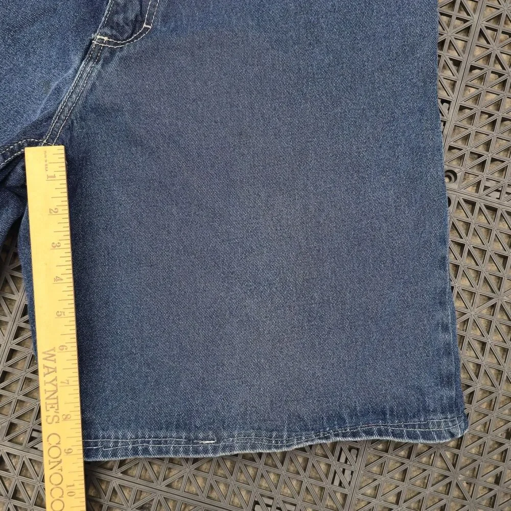 Vintage Southpole Shorts Men's 36 Denim Y2K Baggy Wide Leg Hip Hop 90's Skater
